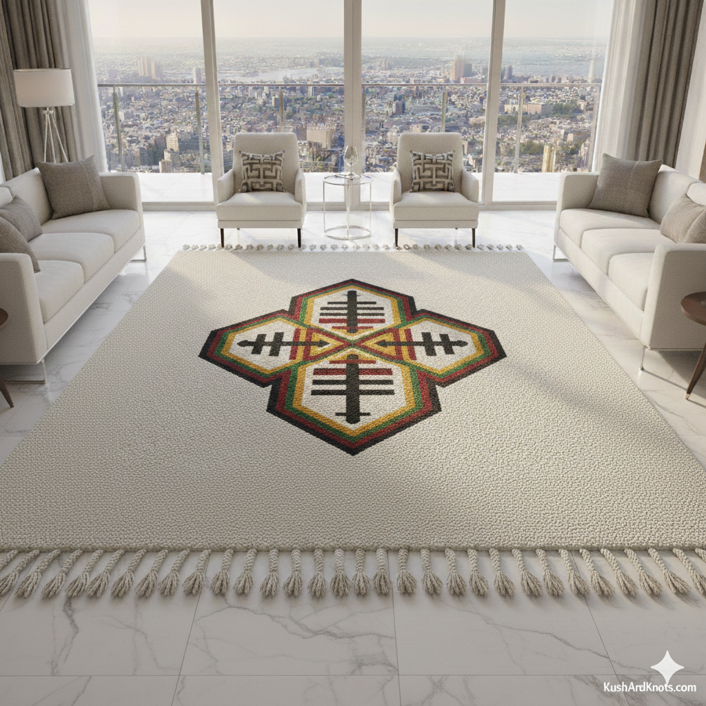 The Sovereign Soul — Limited Edition Pan-African M'rirt Rug