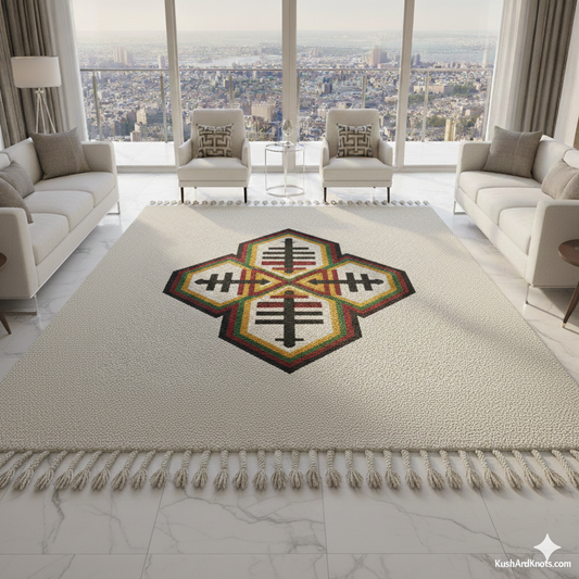 The Sovereign Soul — Limited Edition Pan-African M'rirt Rug