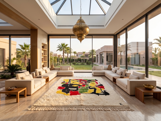 The Ancestral Canvas — Limited Edition Pan-African M'rirt Rug